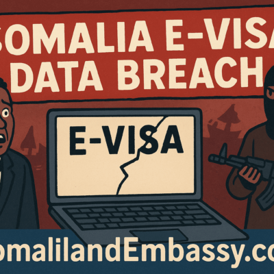 🚨 Breaking: Somalia e-Visa Breach Exposes Thousands — Pirates, Warlords, and Terrorists Could Exploit Data